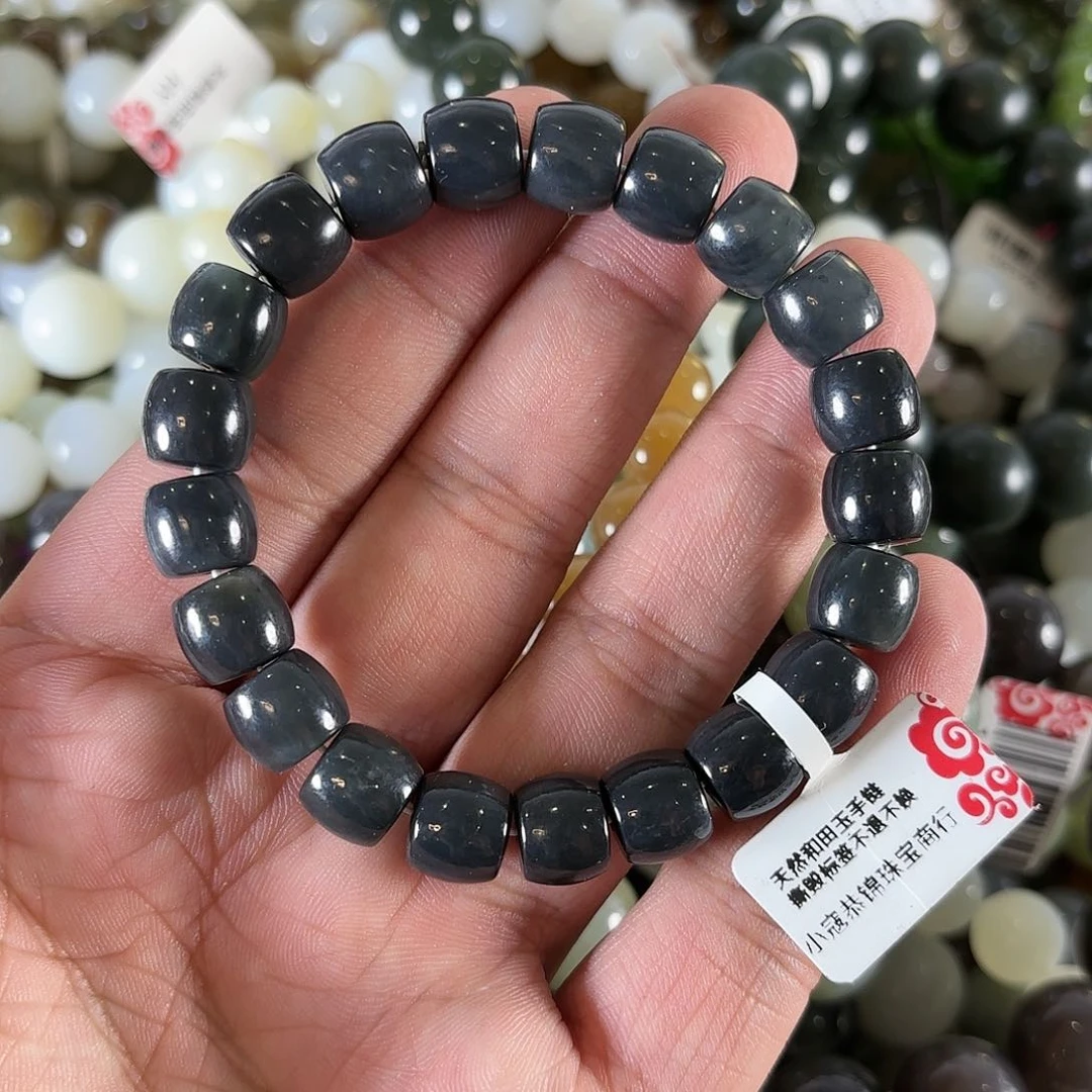 和田玉手链未镶嵌W472