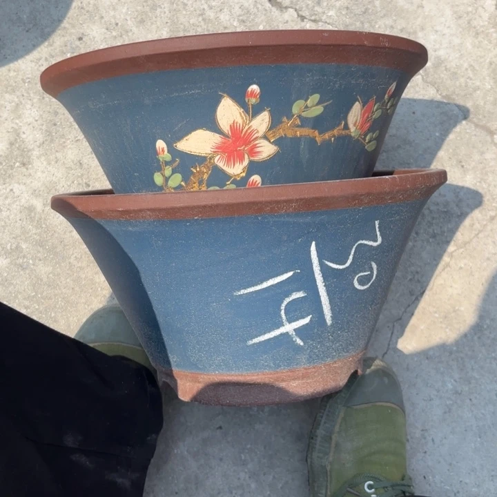 紫砂花盆紫砂的颜色