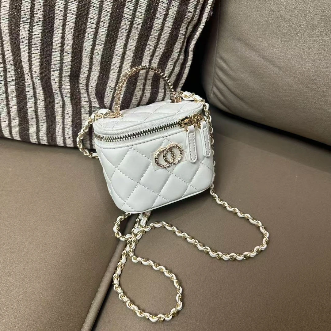 24b 小盒子（钻扣）新款mini小废包 单间斜挎包 女包 G