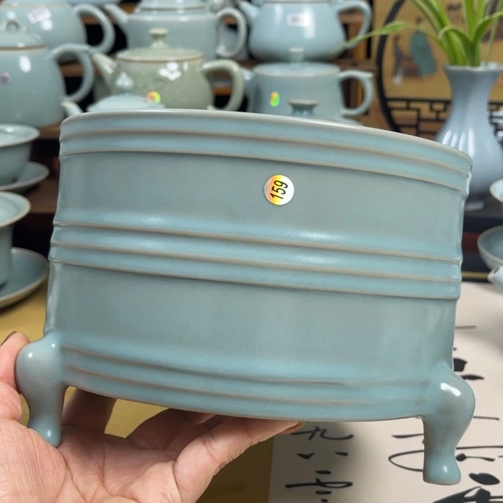 正***）汝州原矿原釉微瑕159