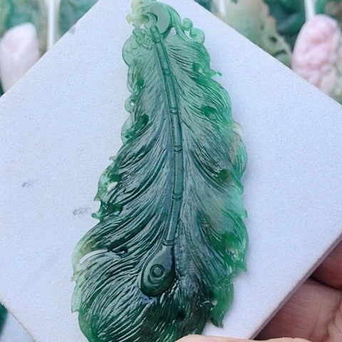 未镶嵌独山玉吊坠(不含链)