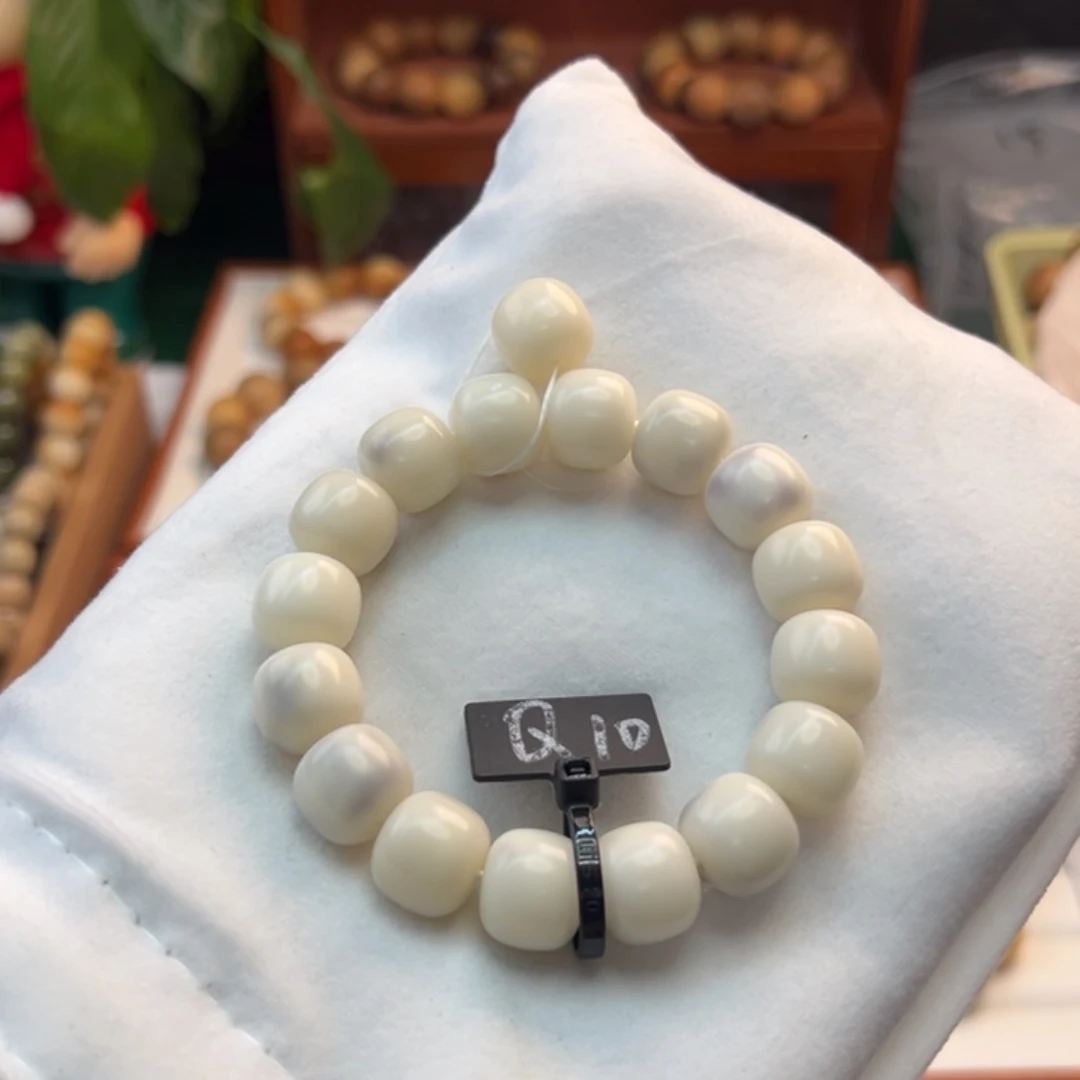 菩提根/象牙果手串卡14桶珠全品10