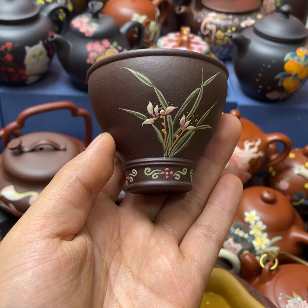 茶杯紫砂紫砂主人杯100cc