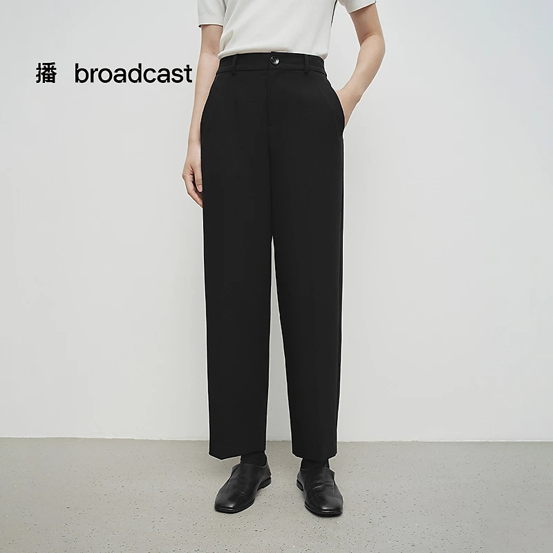 【商场同款】25年春夏播半橡筋腰休闲裤BDS1KD1507