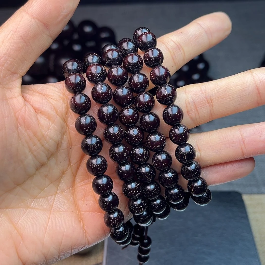 檀香紫檀（小叶紫檀）小*哥0.8 108满天星