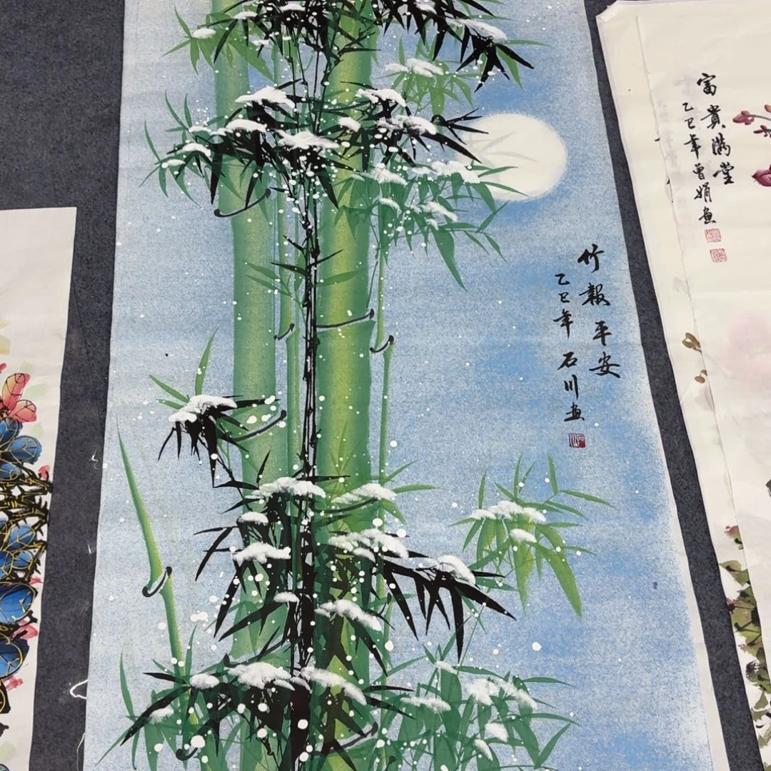 国画140×70画画画画