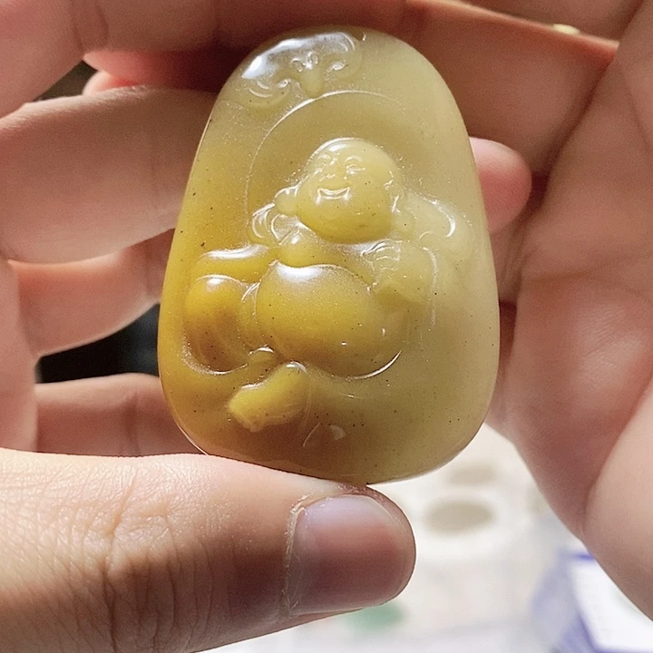密玉（石英质玉）未镶嵌颈饰
