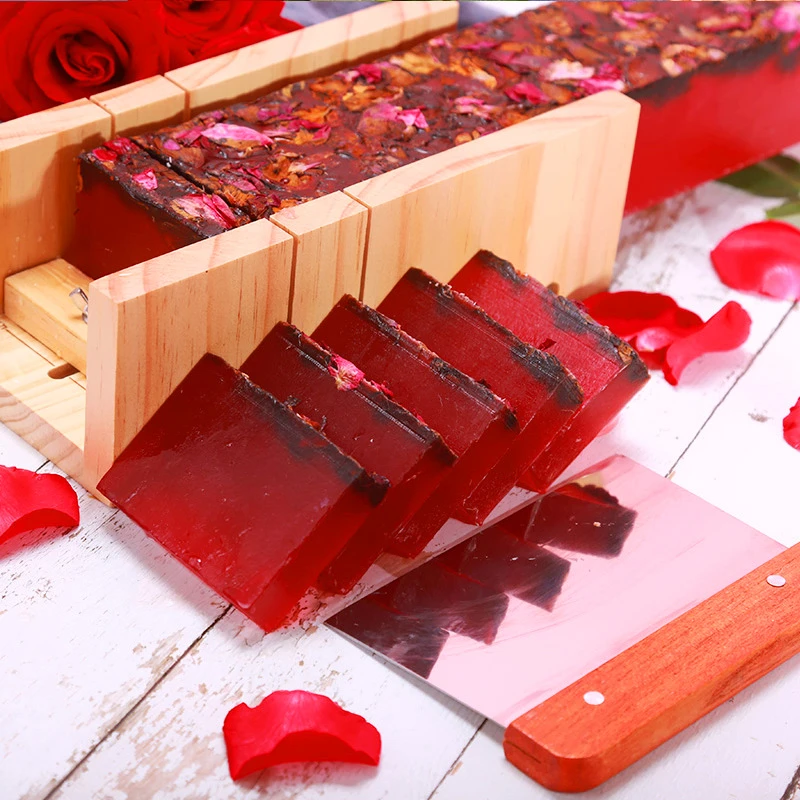 新款长条皂玫瑰鲜花皂条精油皂手工皂/条香皂花