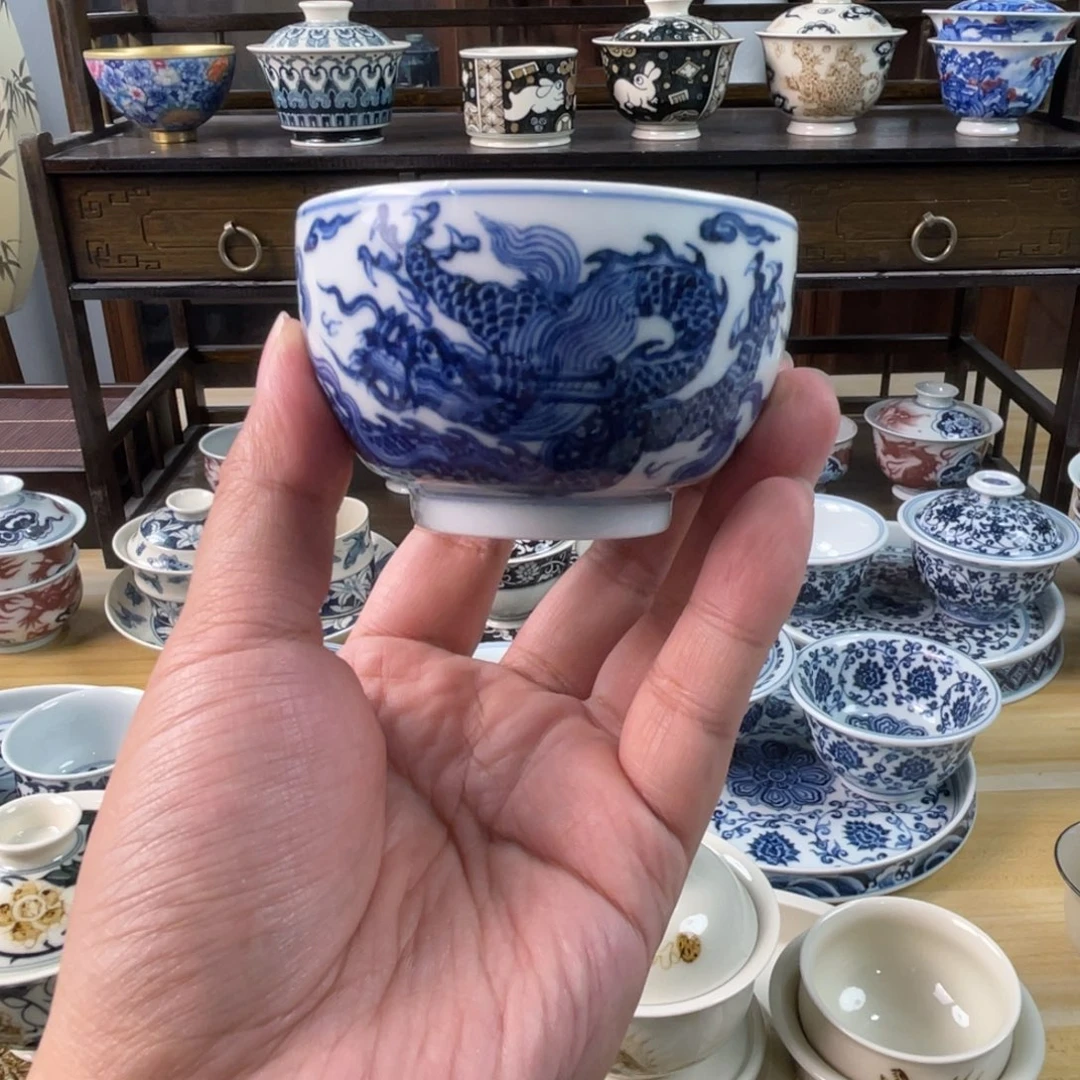 景德镇手工手绘茶具