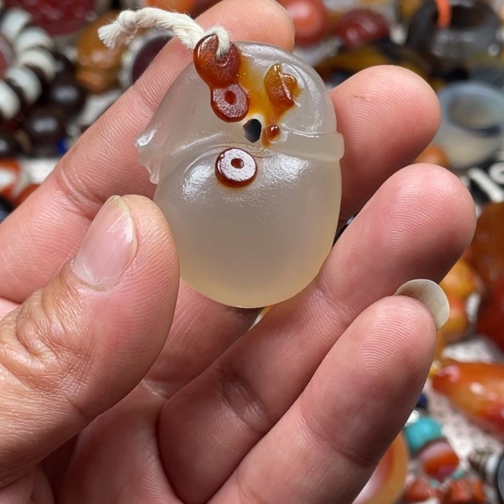 玛瑙/玉髓未镶嵌颈饰