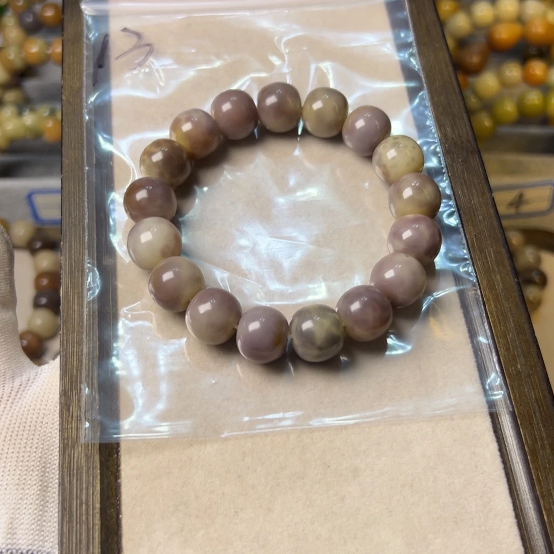 欣***宁菩提根/象牙果手串13号多肉葡萄卡14