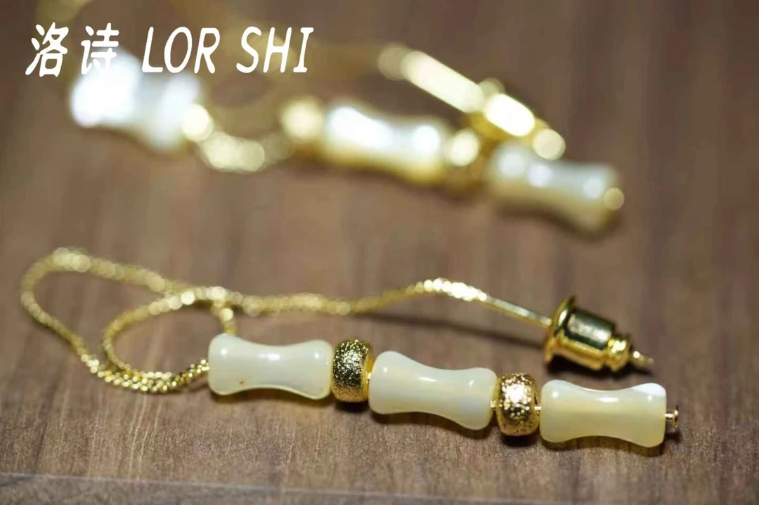 铜合金耳饰 洛尔诗LOR SHI 铜合金耳饰【节节高升】法式经典时尚