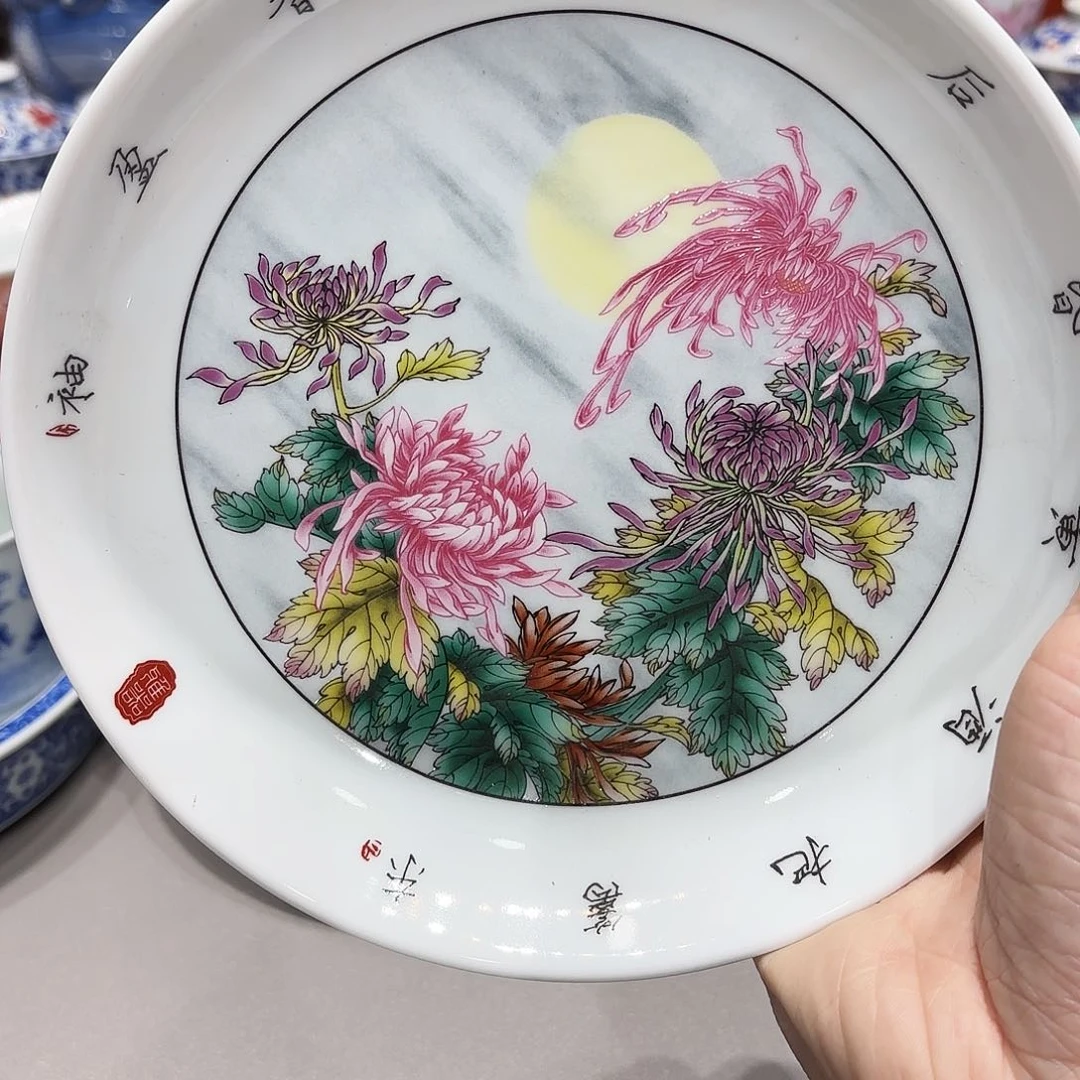 盖碗景德镇高温茶具