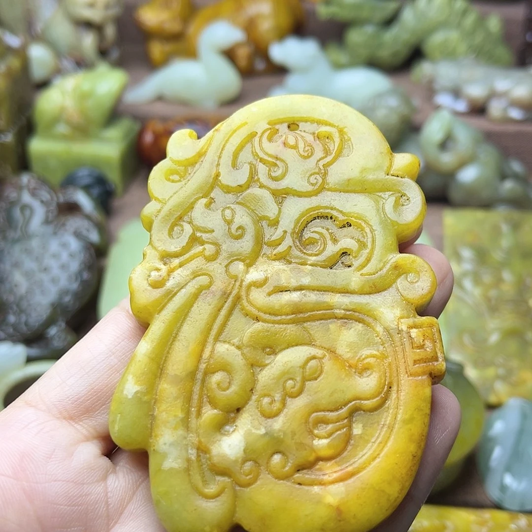 白玉菩提吊坠31。。