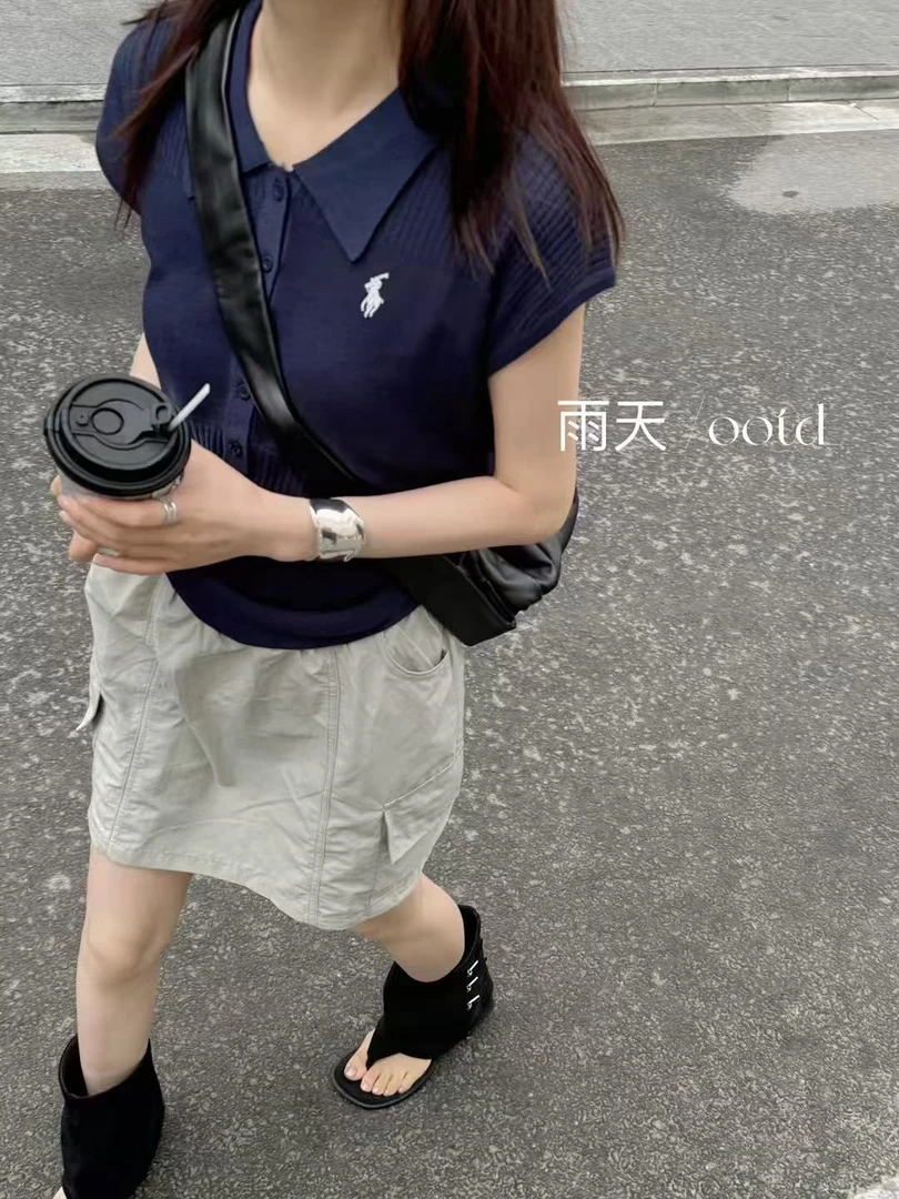 两色针织上衣 pro