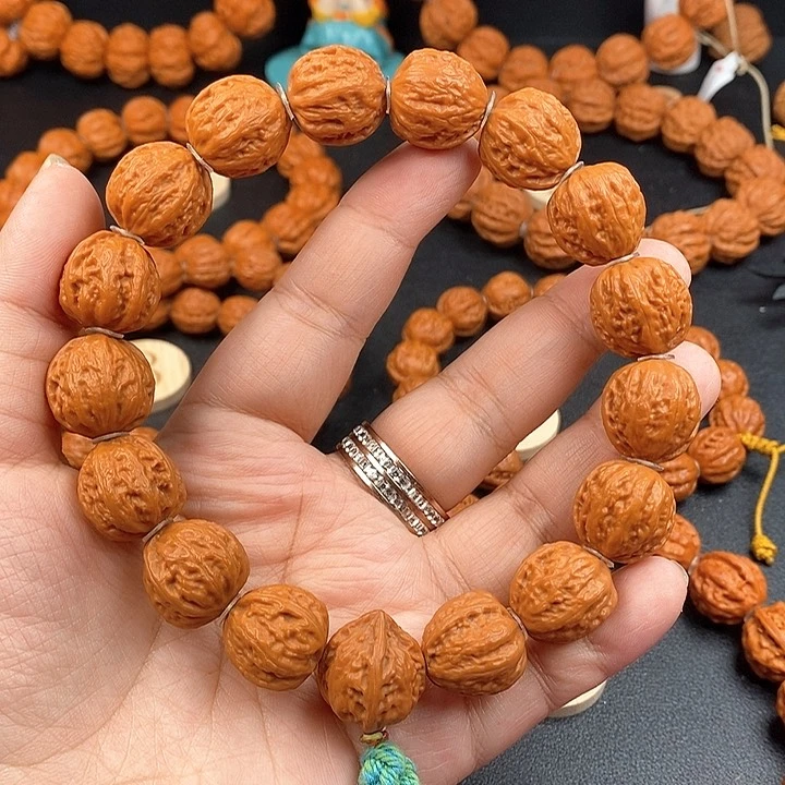 文玩核桃手串啊*啊官帽手持