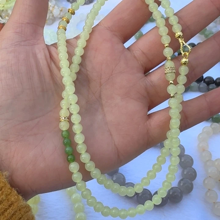 和田玉未镶嵌颈饰卡5