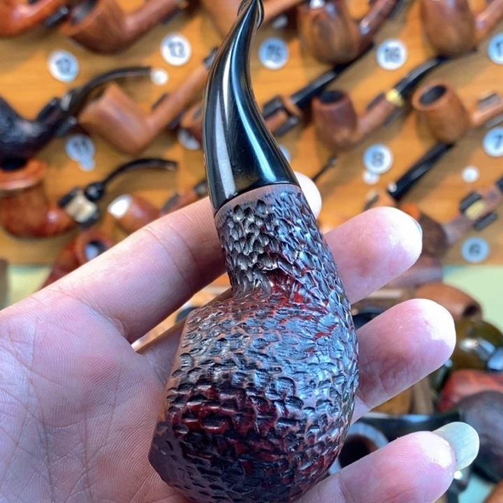 两***小老斗苹果石楠木烟斗