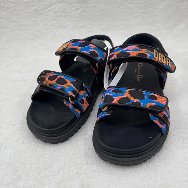 99新 DIOR/迪奥 凉鞋 凉拖 罗马鞋/35码/fz110