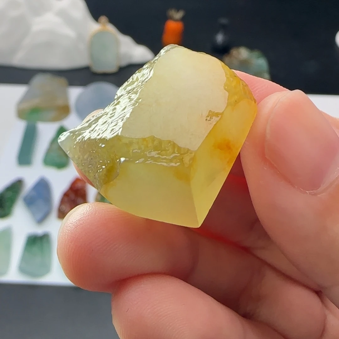 定制翡翠未镶嵌材料