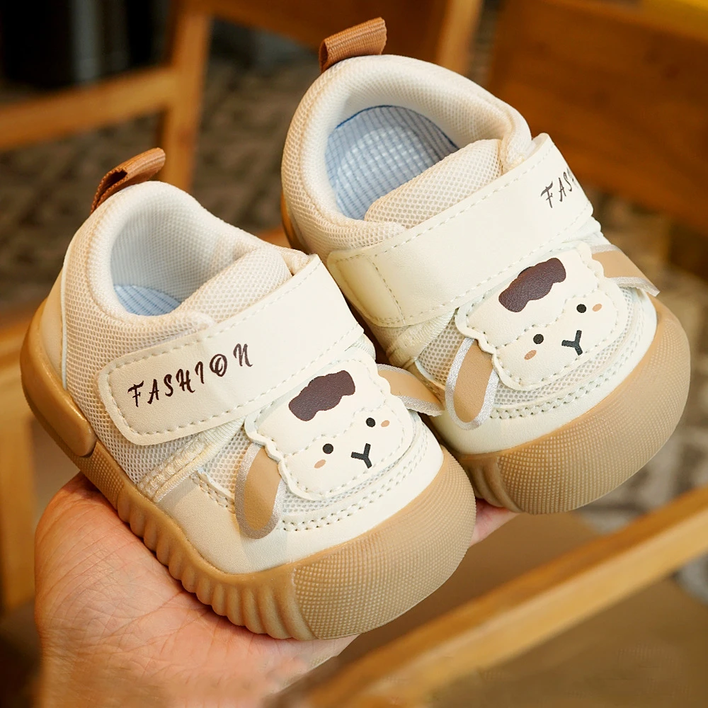 儿童学步鞋春秋季新款单鞋宝宝鞋子1-2岁婴幼儿鞋子软底防滑透气