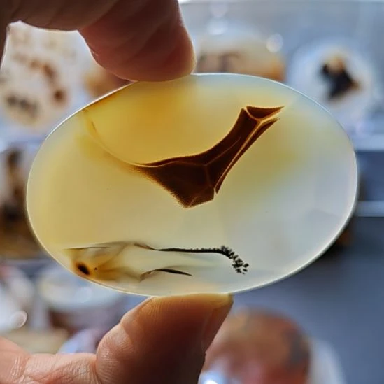 玛瑙/玉髓未镶嵌吊坠(不含链)29号