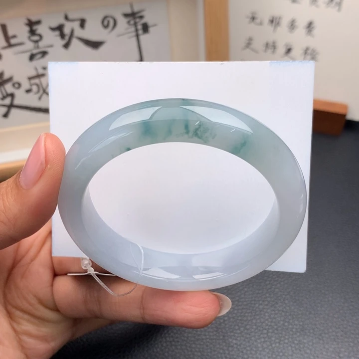 翡翠手镯未镶嵌翡翠手镯56圈口