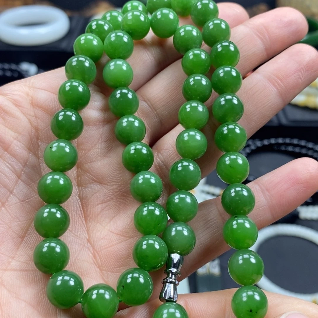 和田玉手串未镶嵌