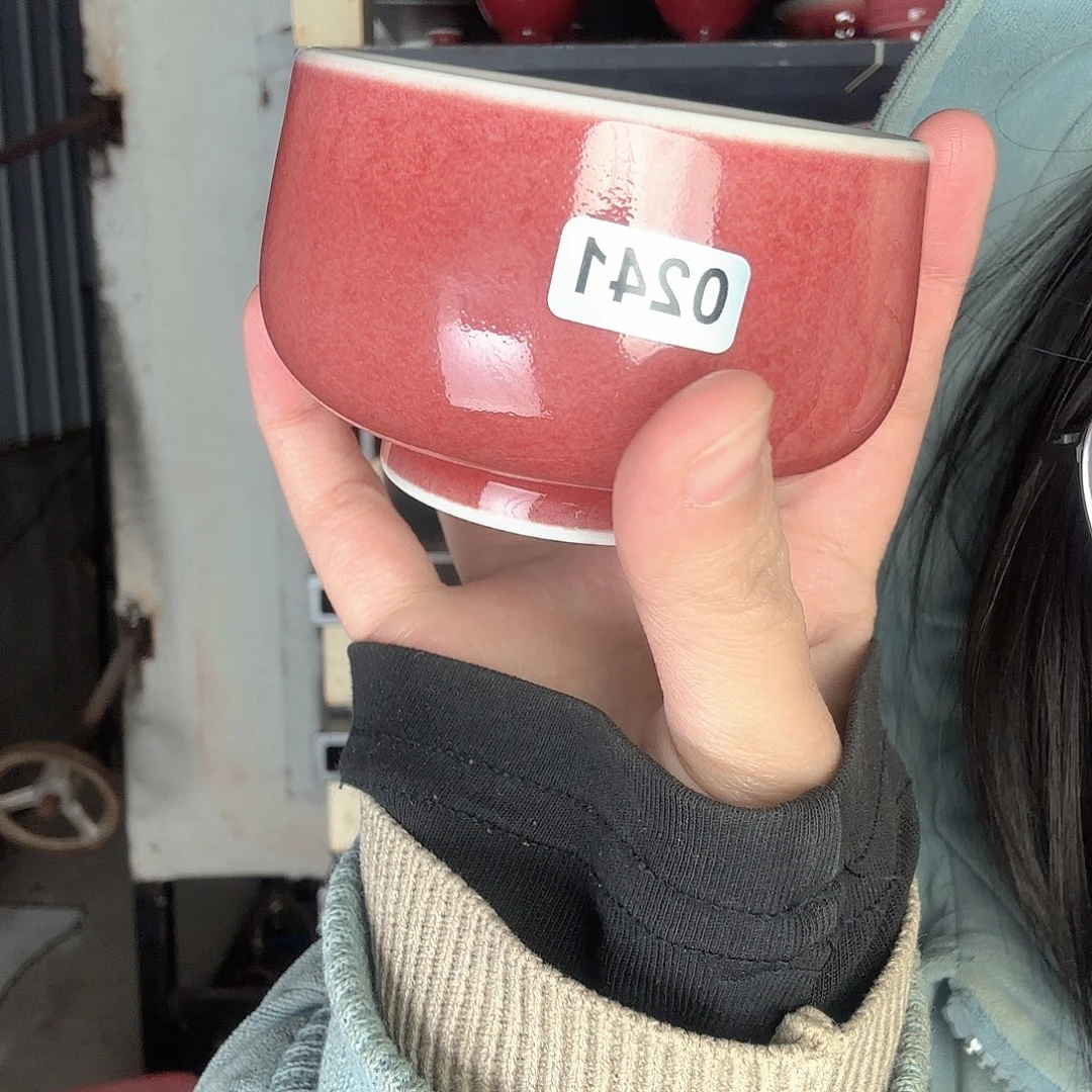 黄***子瓷片景德镇郎红陶瓷