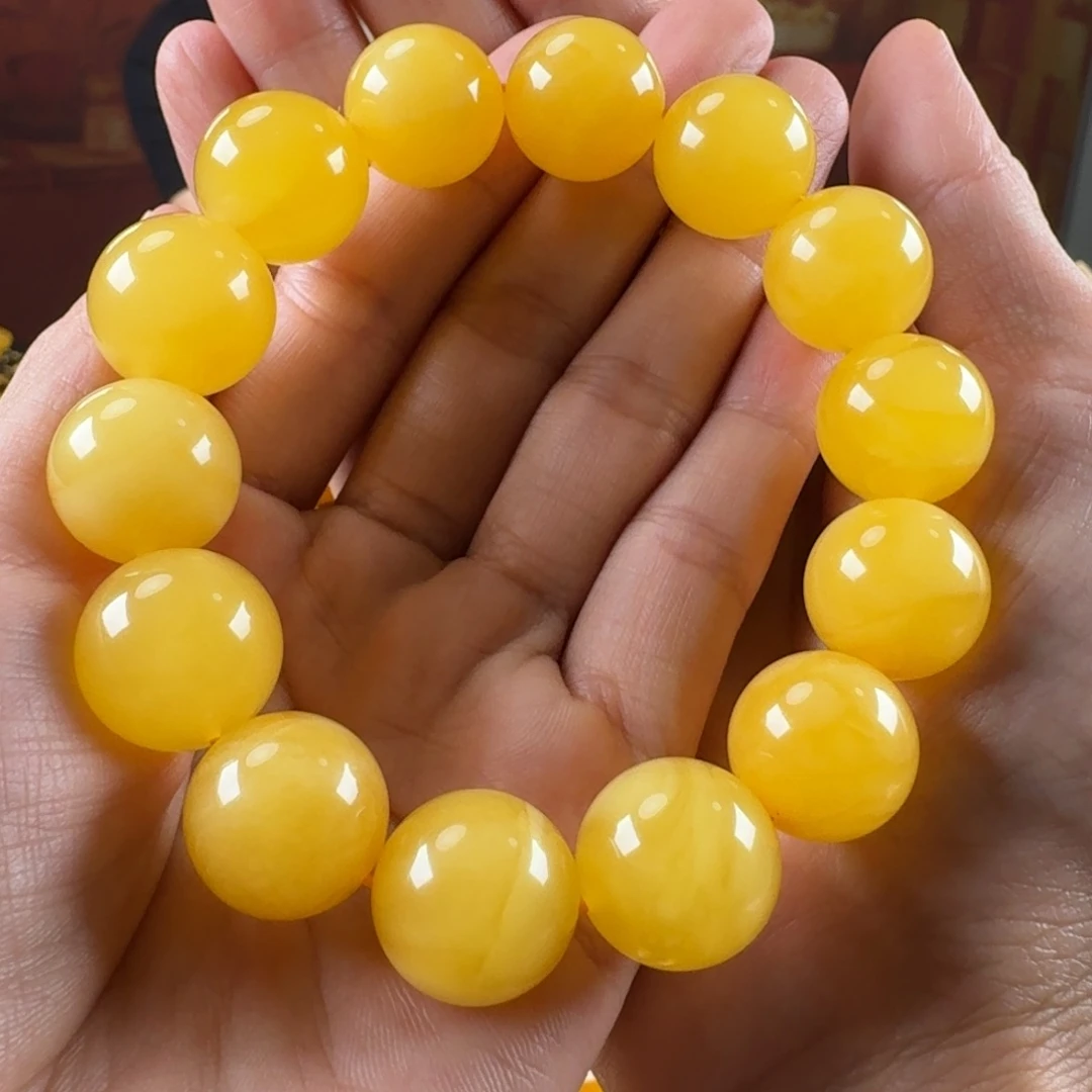 喃****蜜蜡毛衣链未镶嵌