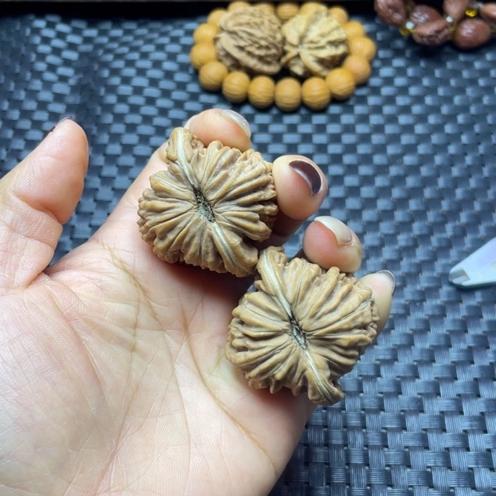 竹***.吊坠文玩核桃楼子