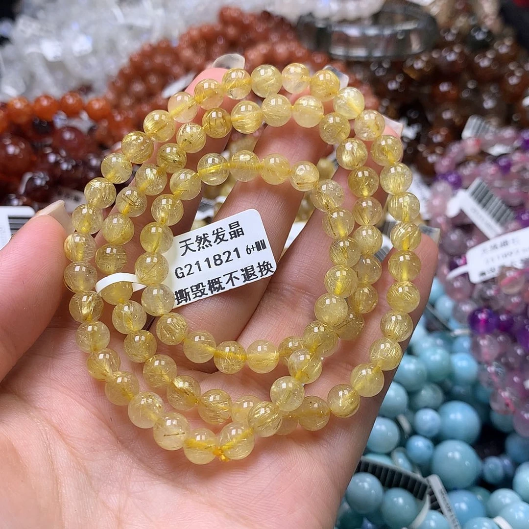 未镶嵌手链水晶，