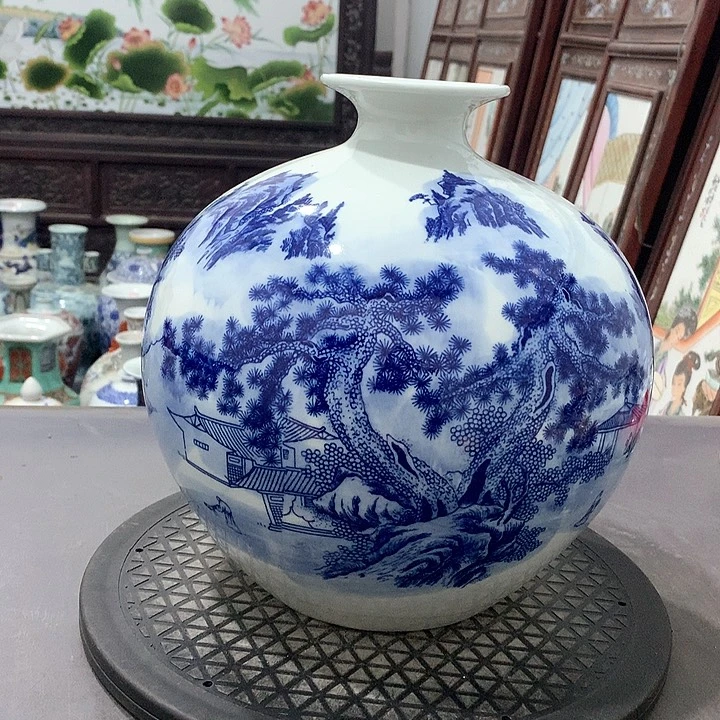 陶摆件博古架陶瓷摆件