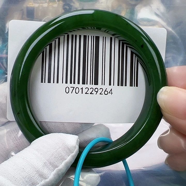 和田玉未镶嵌手镯5859