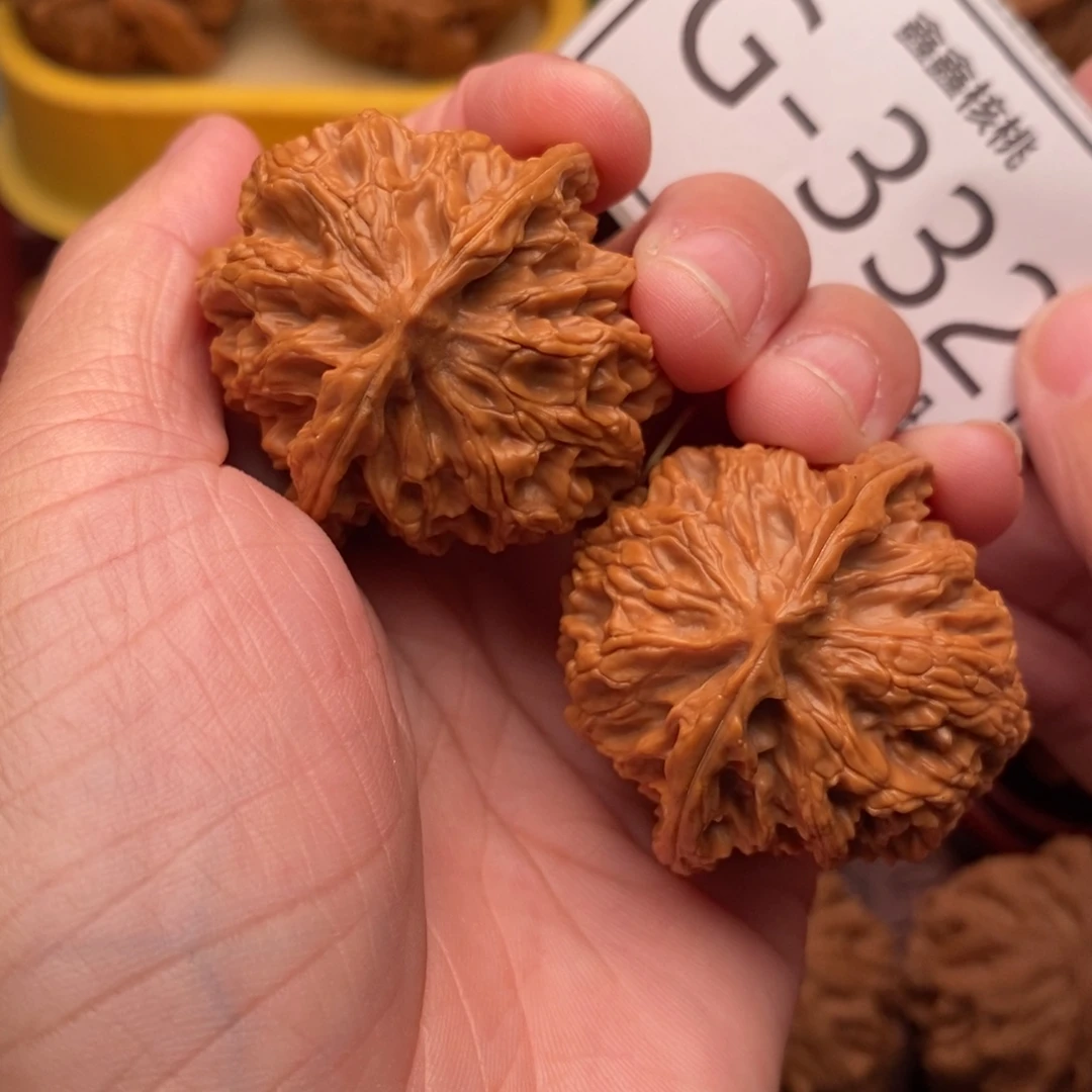 文玩核桃把件苹果39