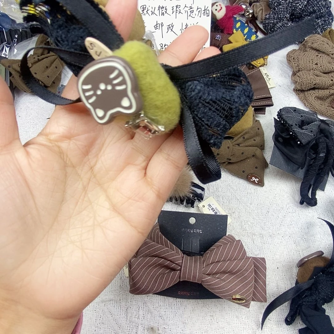 皮质铁合金韩式爱心肠圈