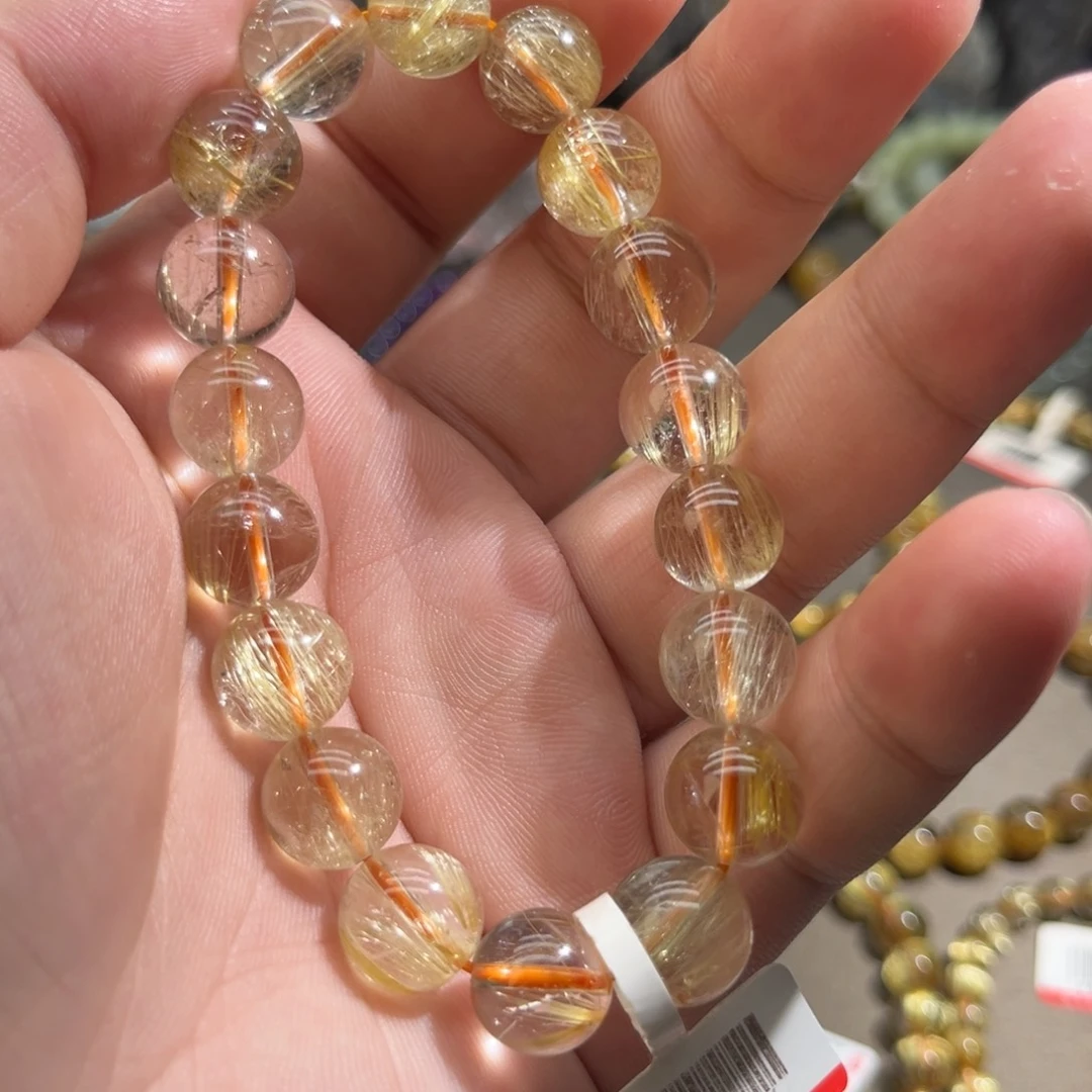 手串未镶嵌水晶金发晶