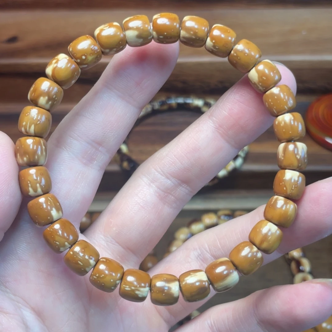 紫金鼠吊坠实心紫金鼠手串8.5火焰纹