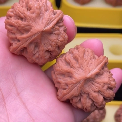 把件文玩核桃密**麻太行龙纹38全品