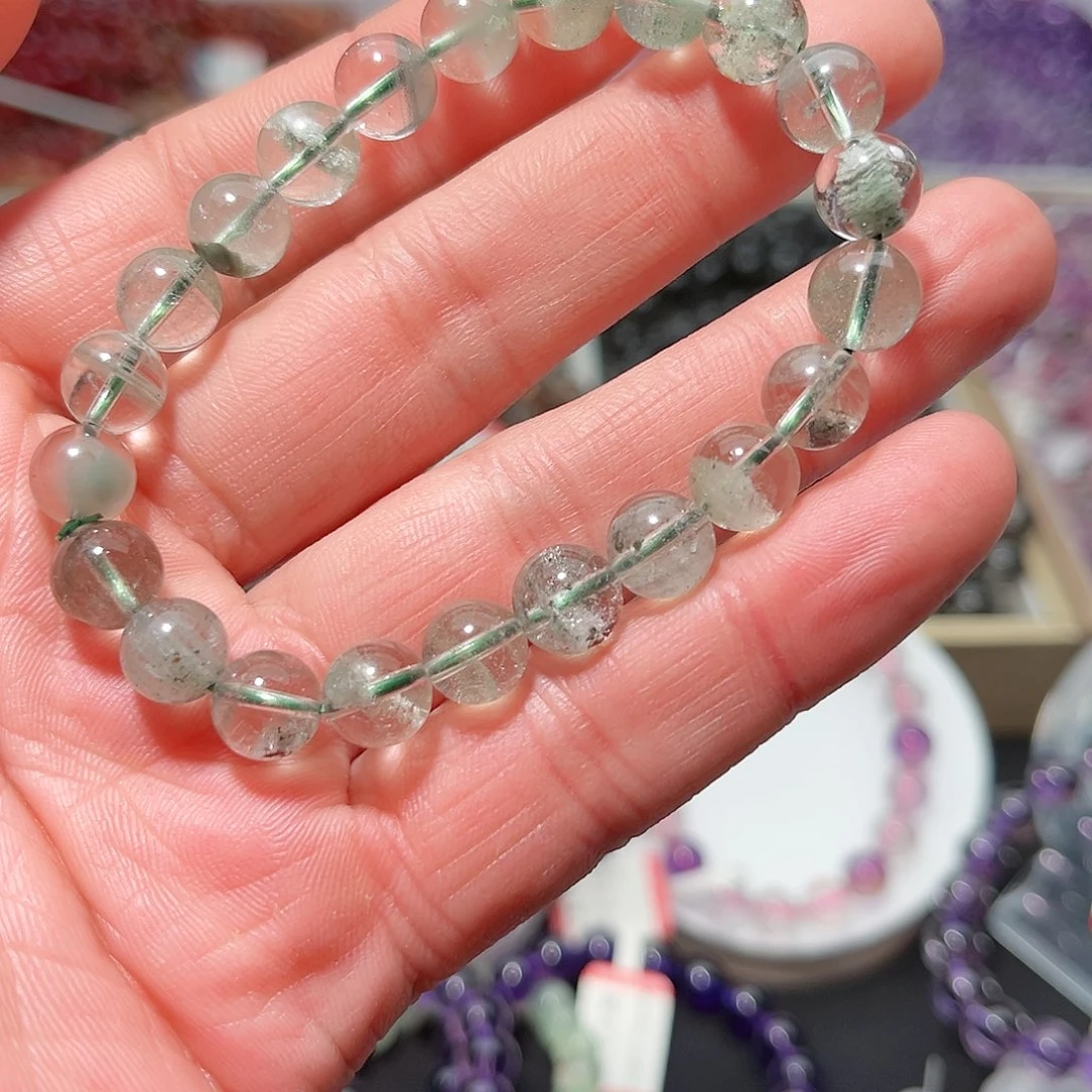 水晶手链未镶嵌绿幽灵
