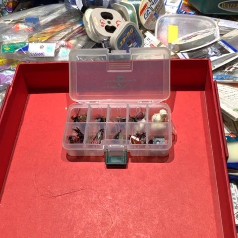 飞蝇钩开始拍啦哈哈