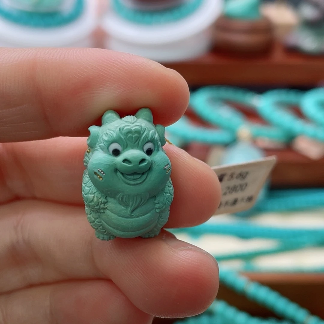 未镶嵌绿松石珠宝半成品