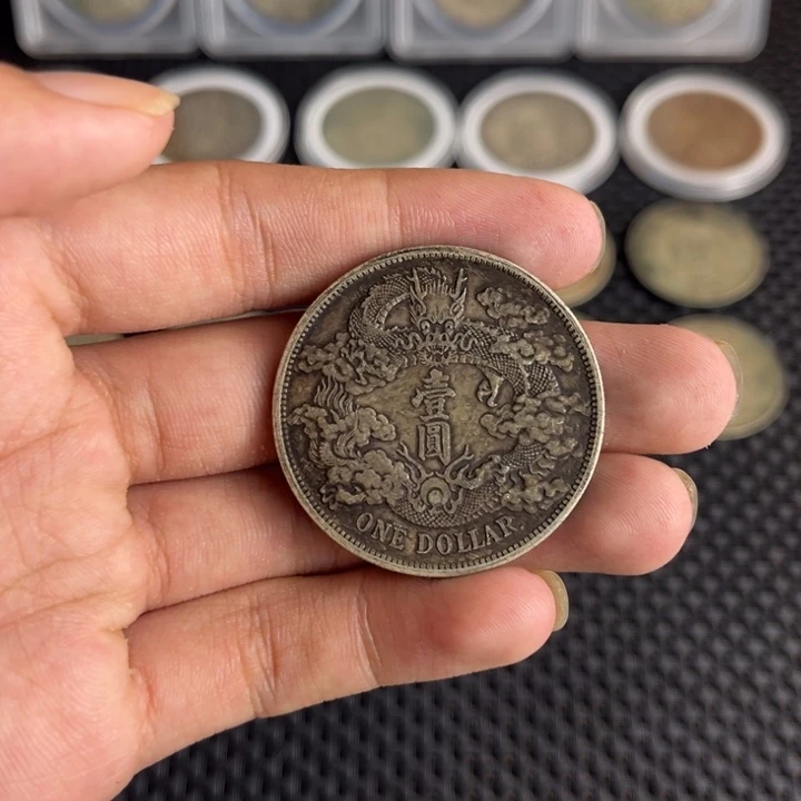 金属大头龙洋船洋工艺品