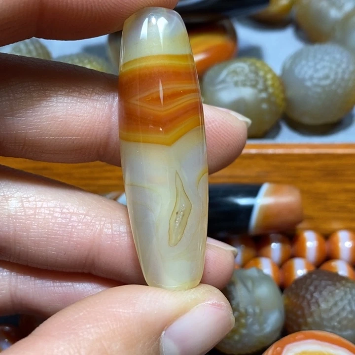 玛瑙/玉髓未镶嵌颈饰