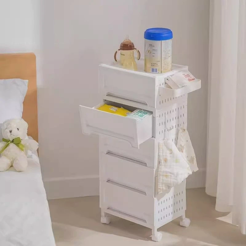 书架置物架落地简易家用多层客厅柜子储物柜窄缝小书柜靠墙边收纳