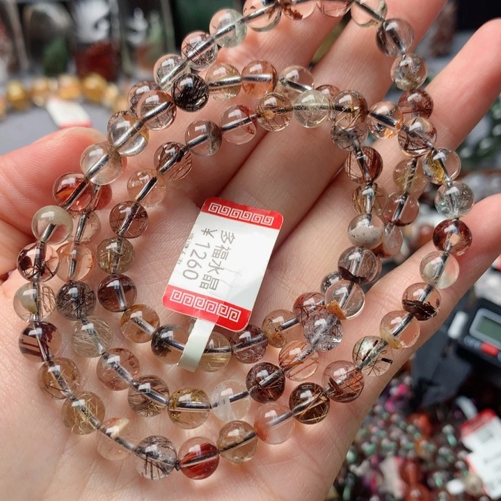 水晶手绳未镶嵌一**羊天然