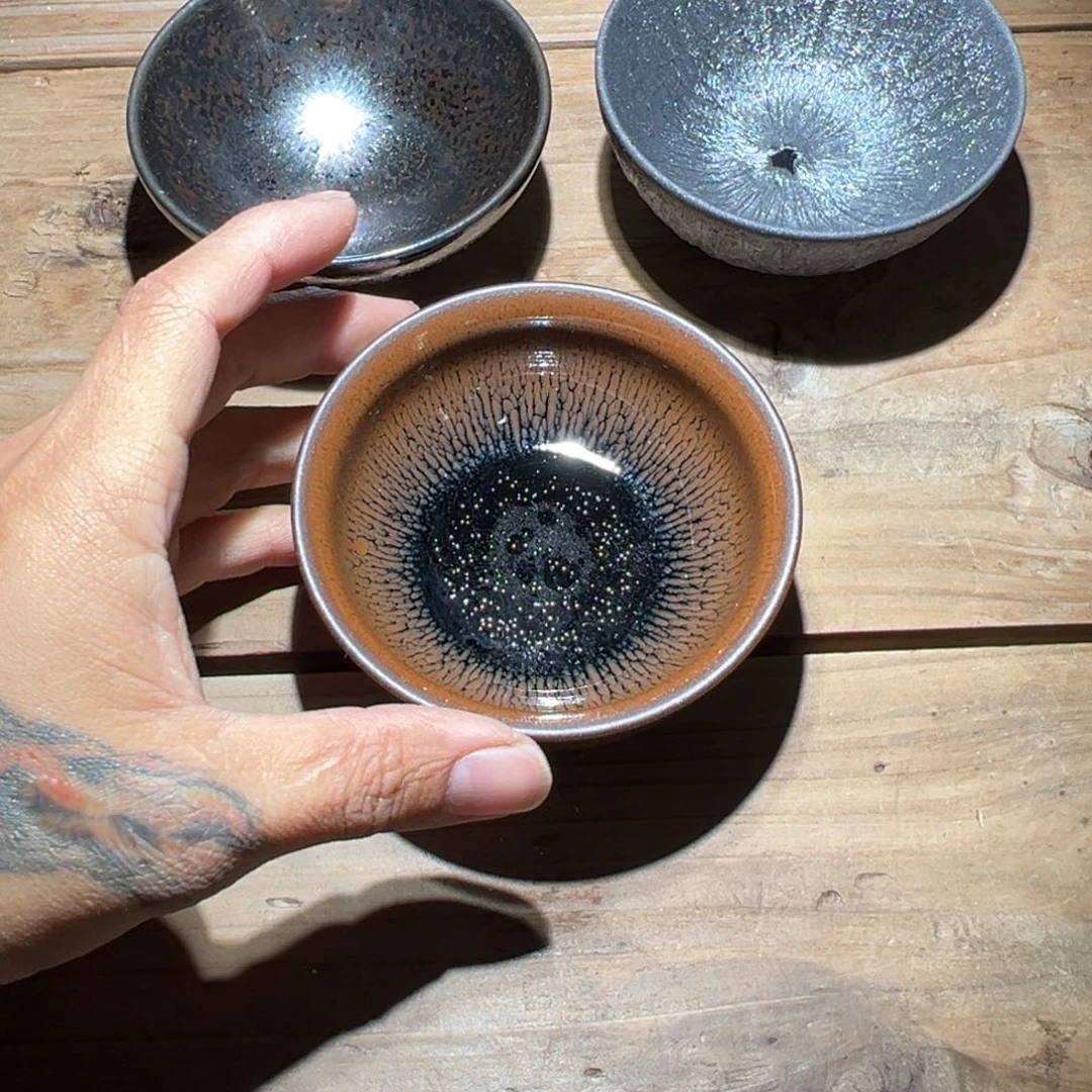 茶盏 老木头柴烧建盏精选9