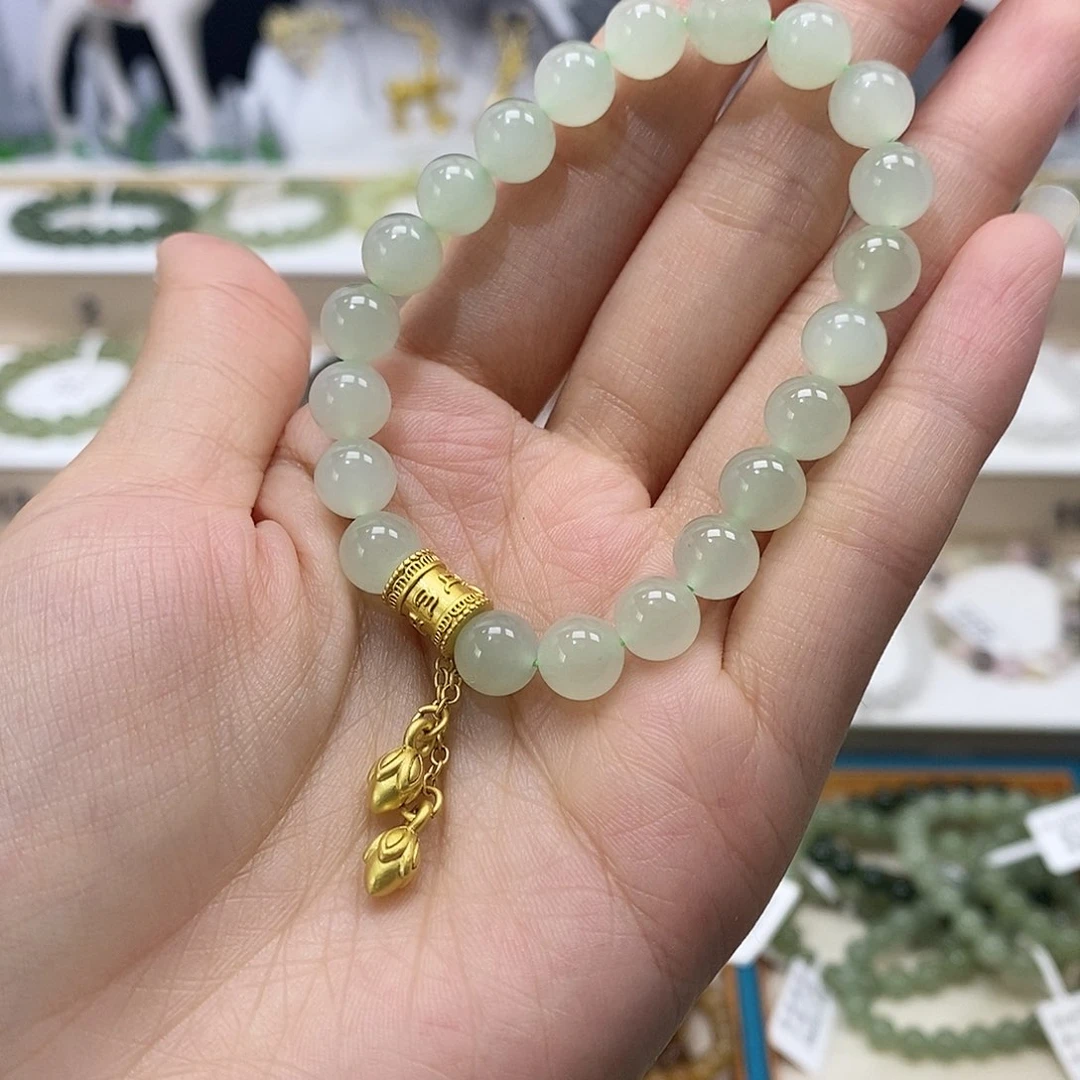 未镶嵌手串和田玉手串