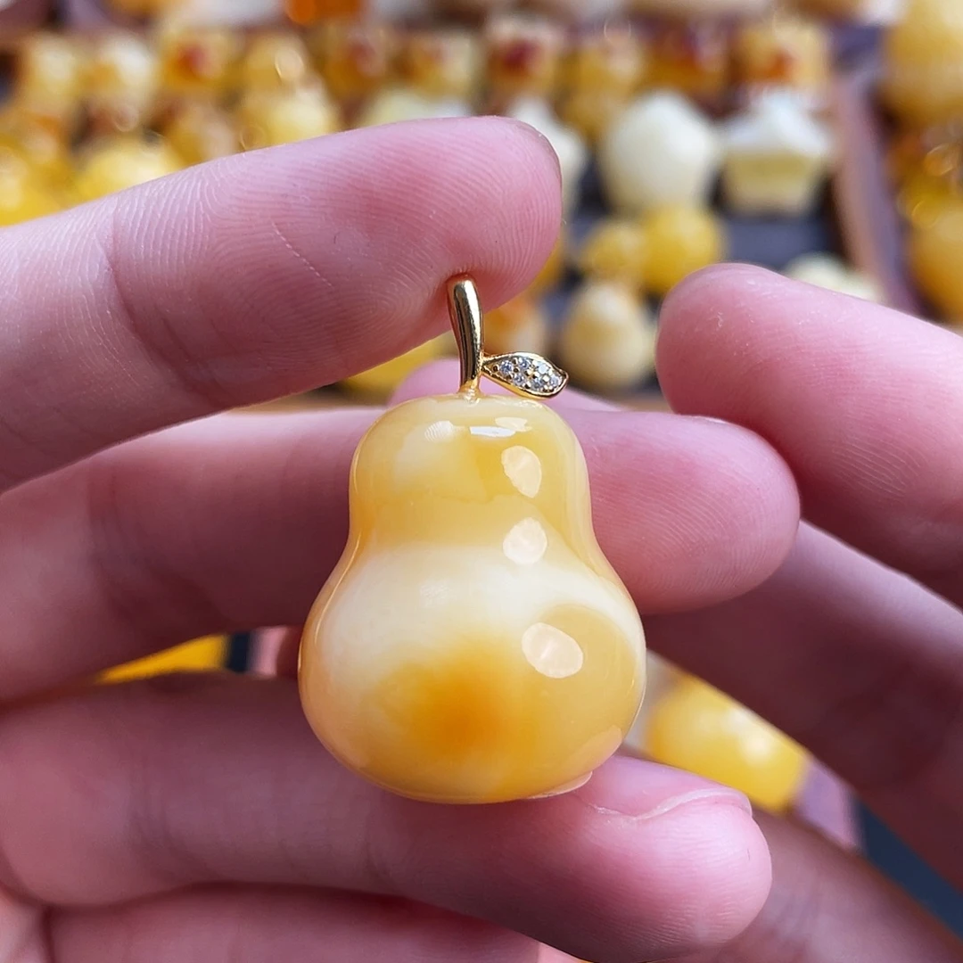 琥珀未镶嵌珠宝奇石