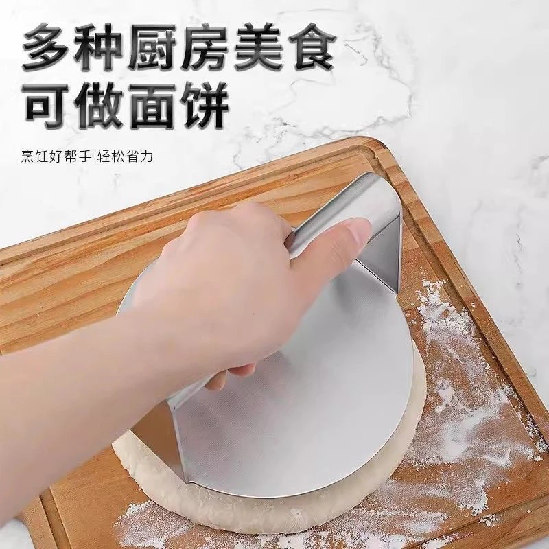 不锈钢压肉器压饼模具压汉堡工具厨房压牛排压板压牛肉饼烘焙神器
